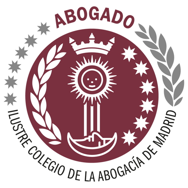 Sello oficial Ilustre Colegio de la Abogacía de Madrid
